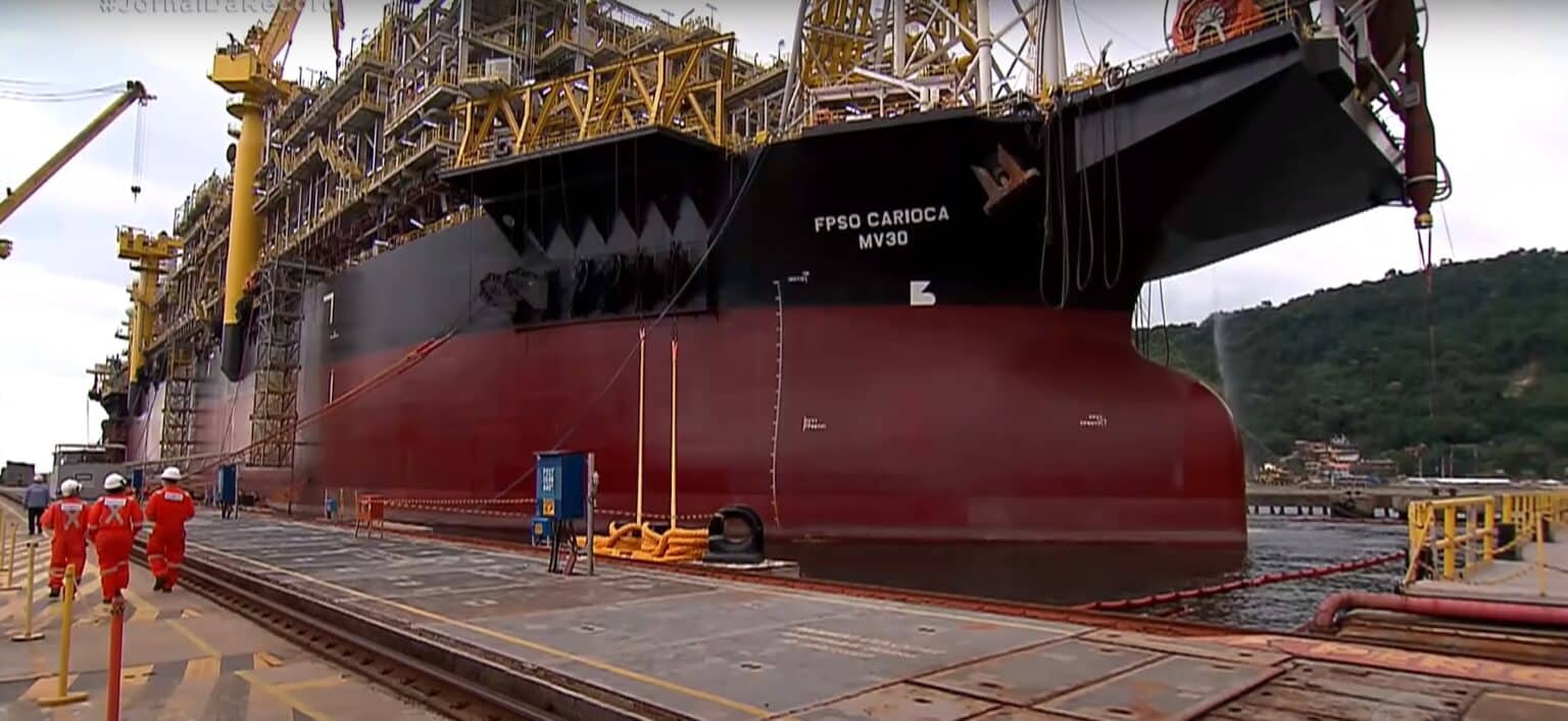 FPSO Carioca da Petrobras é a primeira e única a operar em 2021