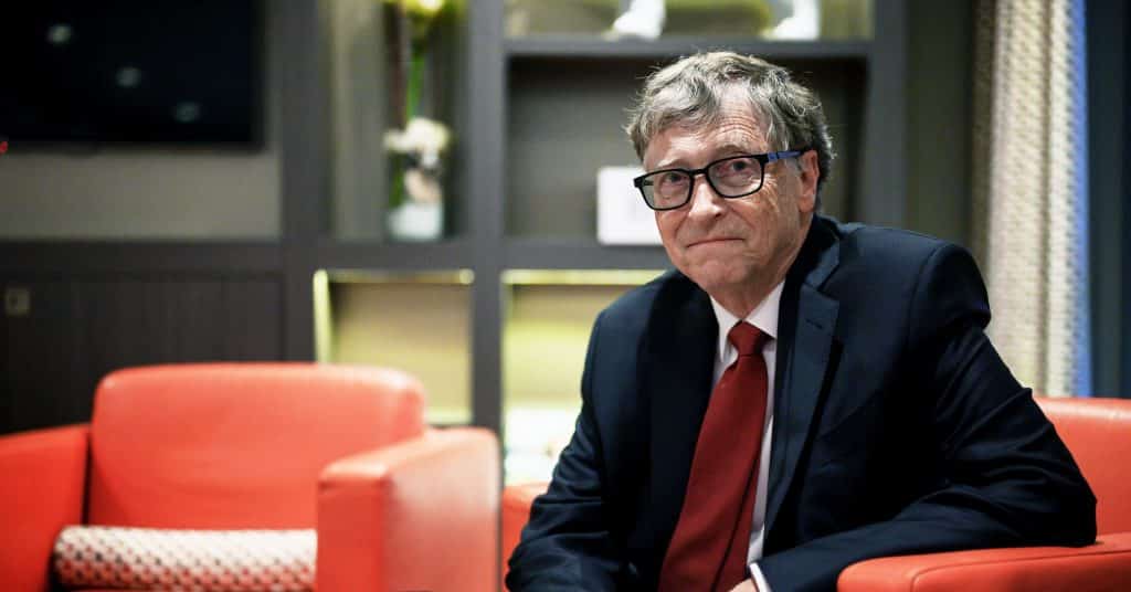 Bill Gates empresário co-fundador da Microsoft e filantropo