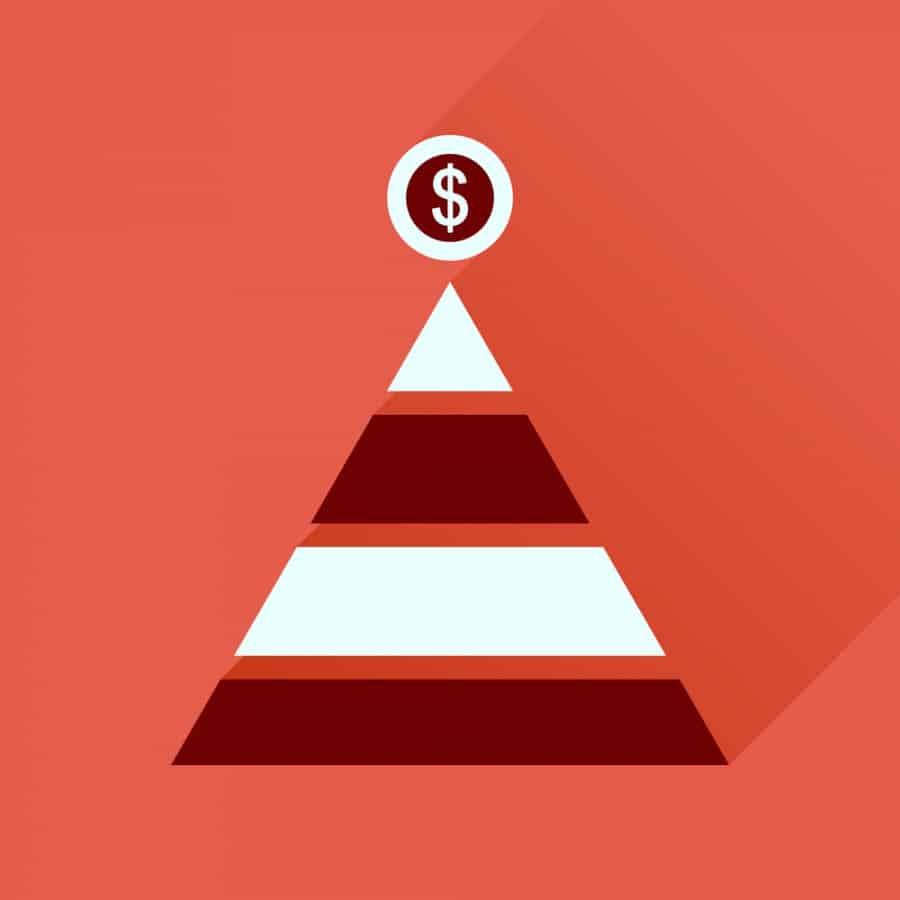 Pirâmide financeira, o que é? Definição, funcionamento e como identificar