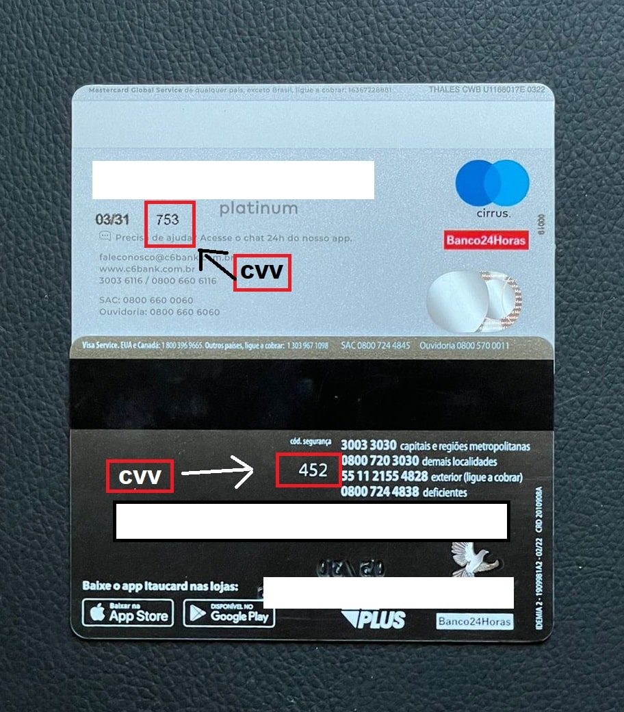 O que é CVV do Cartão de Crédito? Para que ele serve e onde fica?
